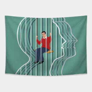 Head Cage Tapestry