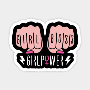 Girl Boss Girl Power Gift for Women Entrepreneurs Magnet