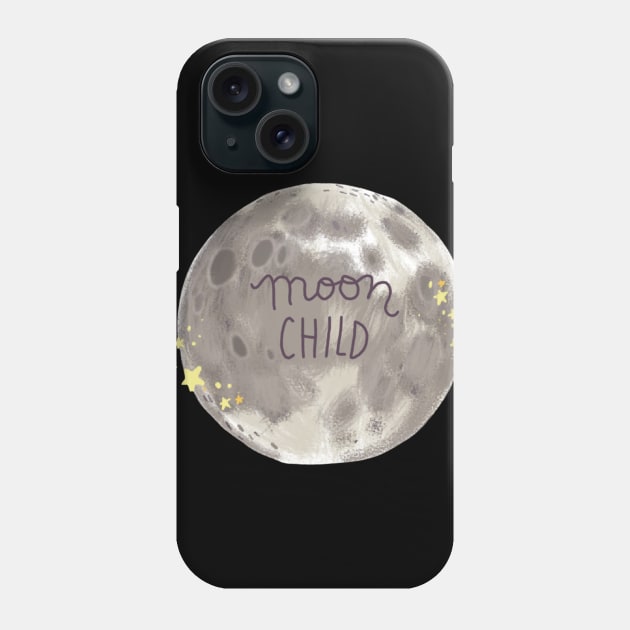 Moon child Phone Case by violinoviola