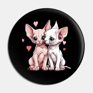 Cute Sphynx Cat Pin