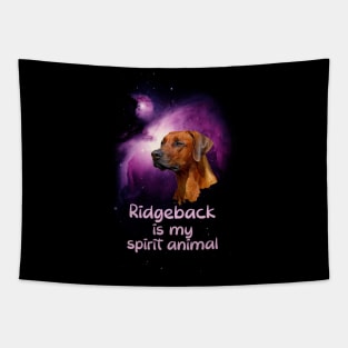 Ridgeback is my Spirit Animal, Ridgeback Lover Gift Tapestry