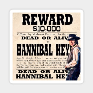 Hannibal Heyes $10,000 Magnet