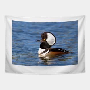 Hooded Merganser Tapestry