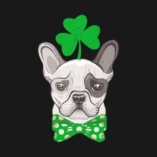 Funny Bulldog lover for irish - saint patrick best T-Shirt