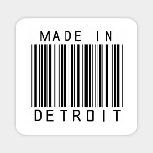 Detroit barcode Magnet