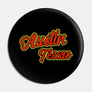 Austin Texas Pride Pin