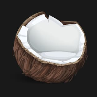 Coconut Sticker T-Shirt