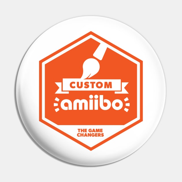 TCG Custom Amiibo badge Pin by TheGameChangers