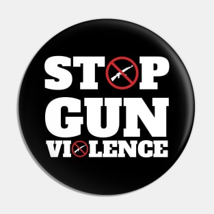 Stop Gun Violence Pin