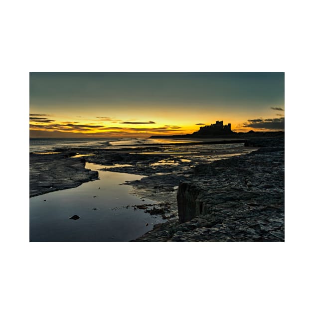 Bamburgh Sunrise by Reg-K-Atkinson