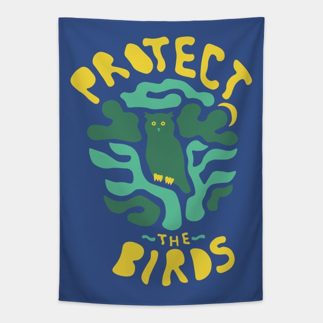 Protect the Birds Tapestry by PaulStouffer