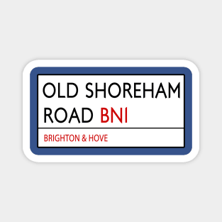 Old Shoreham Road Brighton Magnet