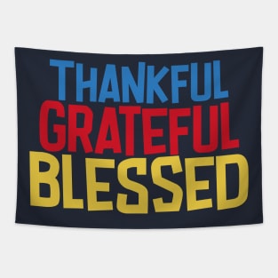 Thankful, Grateful, Blessed Tapestry