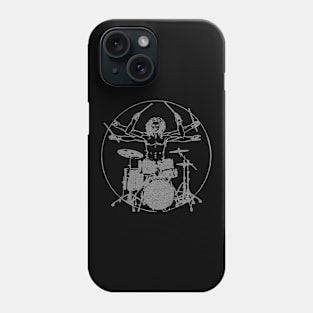 Leonardo da vinci drummer Phone Case