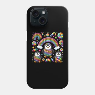 Candy Penguins II Phone Case