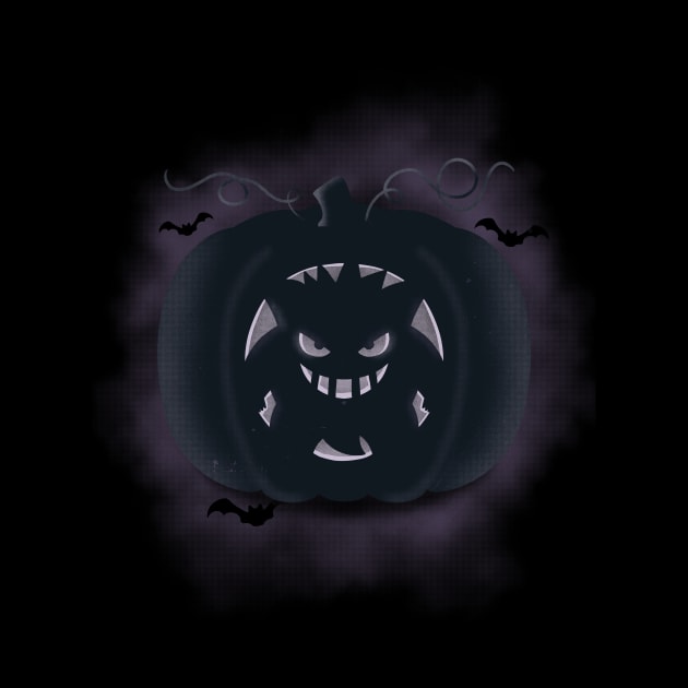 Gengar Pumpkin by aStro678