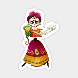 Frida Kahlo Magnet