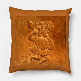 The ancient inca warrior Pillow