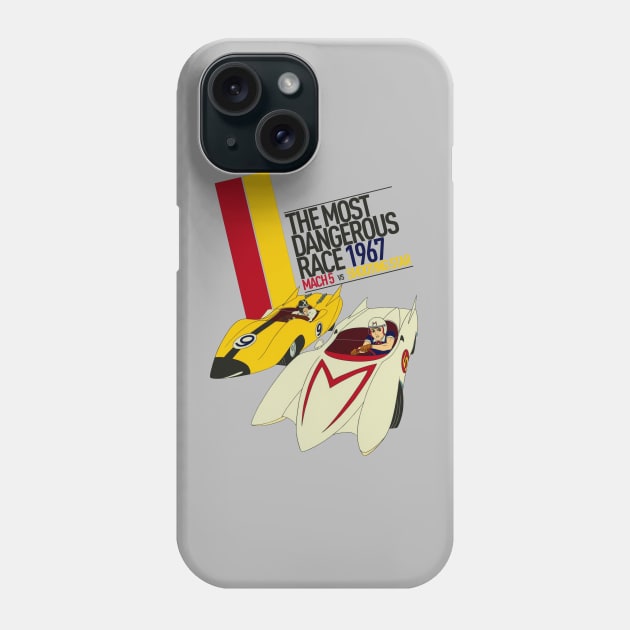 Most Dangerous Race Phone Case by Kurang Kuning