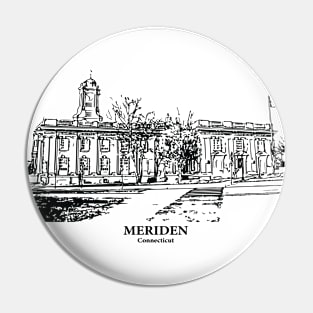 Meriden - Connecticut Pin