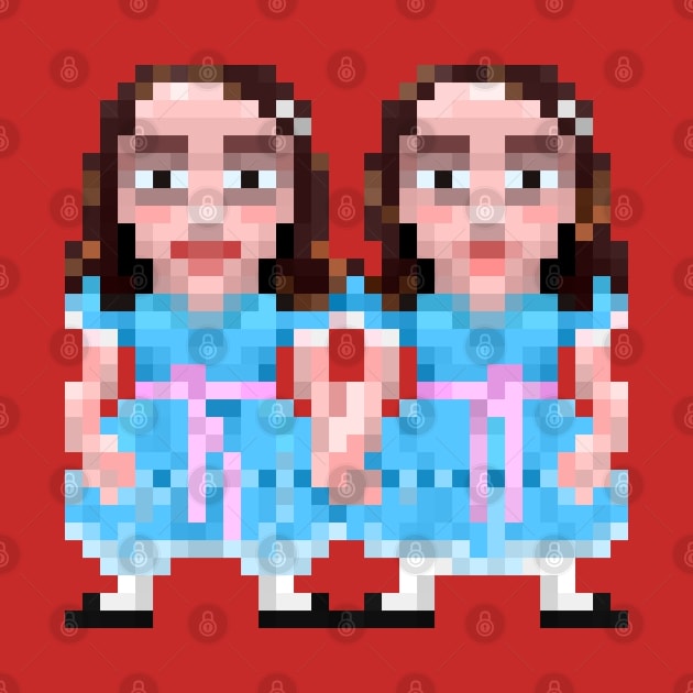 16-Bits Grady Twins by badpun
