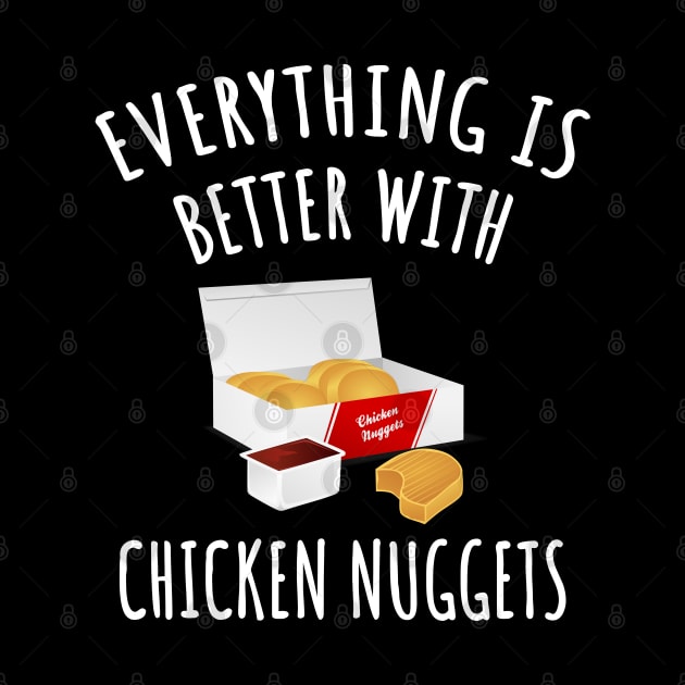 Everything is better with chicken nuggets by LunaMay