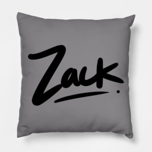 "Zack" signature design Pillow
