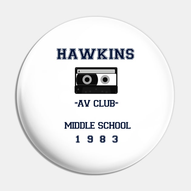 Hawkins Middle School Pin by Ineffablexx