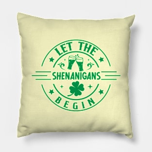 Let the shenanigans begin Pillow