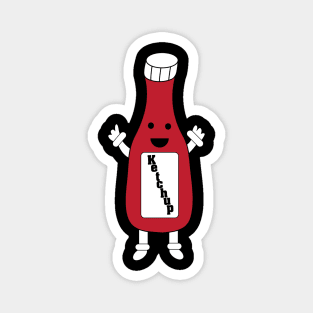 Ketchup Bottle Kawaii Magnet