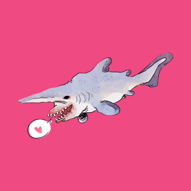 Goblin Shark by sharkflan