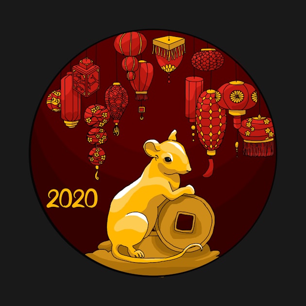 Chinese new year -  Year of the Rat 2020 by HighFives555