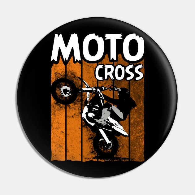 Cool Motocross Rider, Motocross Frestyle Champion, Motocross Pin by Jakavonis