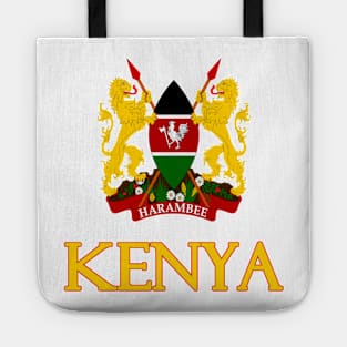 Kenya - Kenyan Coat of Arms Design Tote