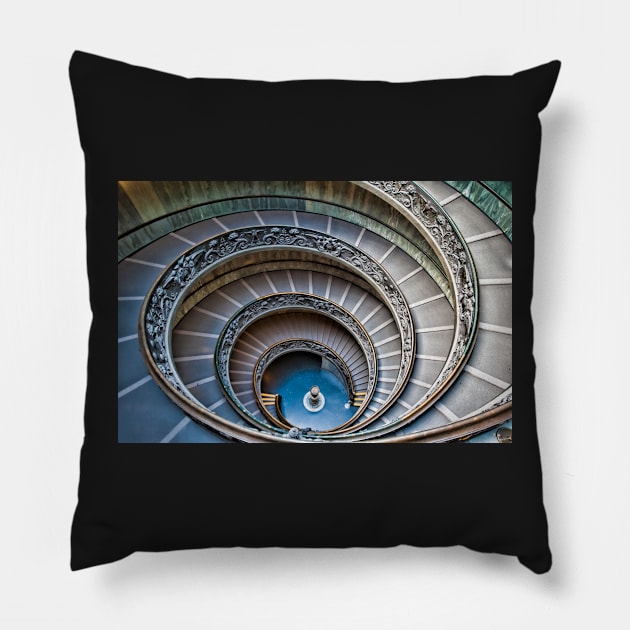 Vatican Stairs Pillow by randymir