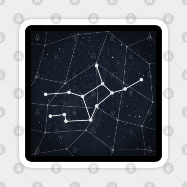 Virgo Constellation Virgo Magnet Teepublic