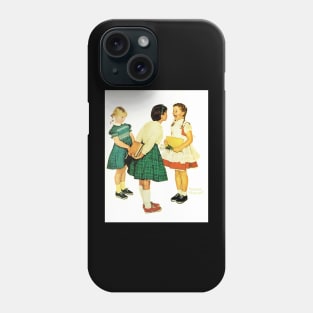 Checkup 1957 - Norman Rockwell Phone Case