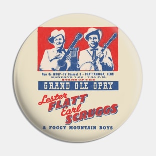 Flat and Scruggs Pin