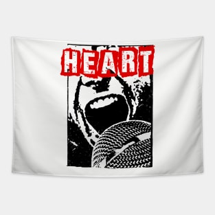 heart ll rock and loud Tapestry