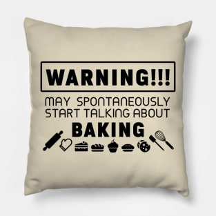 Warning, may spontaneously start talking about baking Pillow