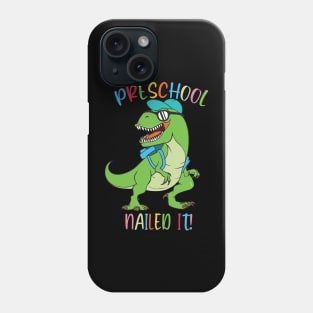 Dinosaur PRESCHOOL Nailed It Graduation Kids Phone Case