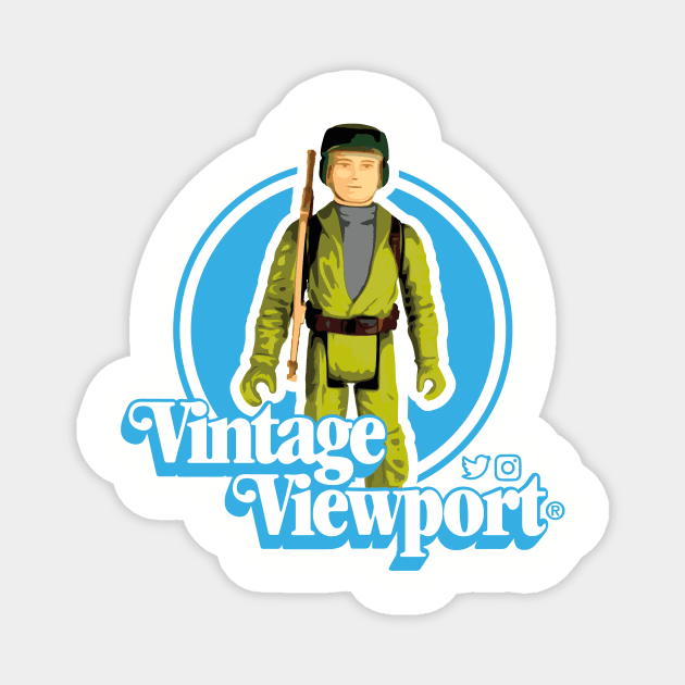 Vintage Viewport Alt Logo Magnet by SixthScaleScavengers