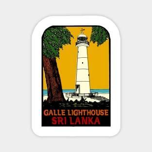 Galle Lighthouse Vintage Style Magnet