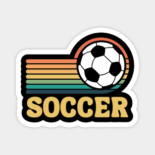 Soccer Retro Magnet