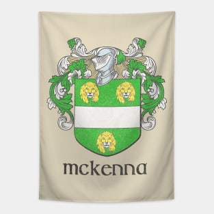 McKenna / Faded Style Family Crest Design Tapestry