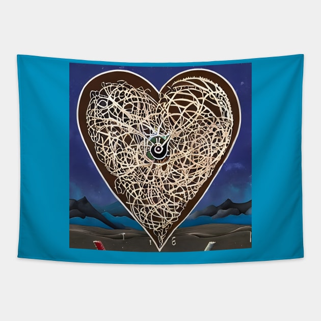 Thorny Heart Tapestry by Ojie-Concept