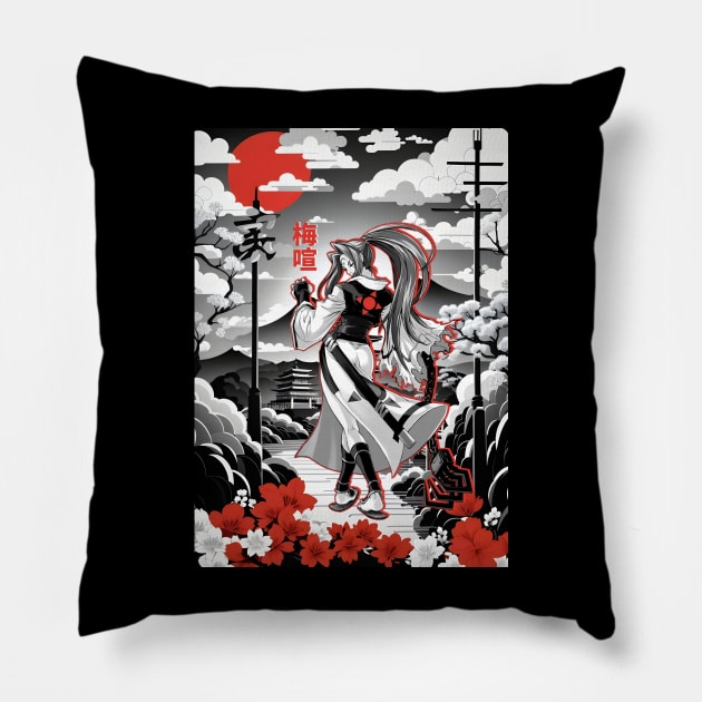 Baiken - Guilty gear Pillow by NekerArt