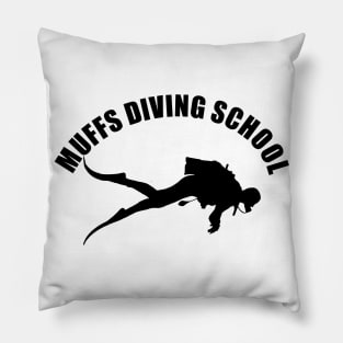 Muffs Diving School Pillow