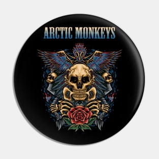 MONKEYS FROM ARCTIC BAND Pin
