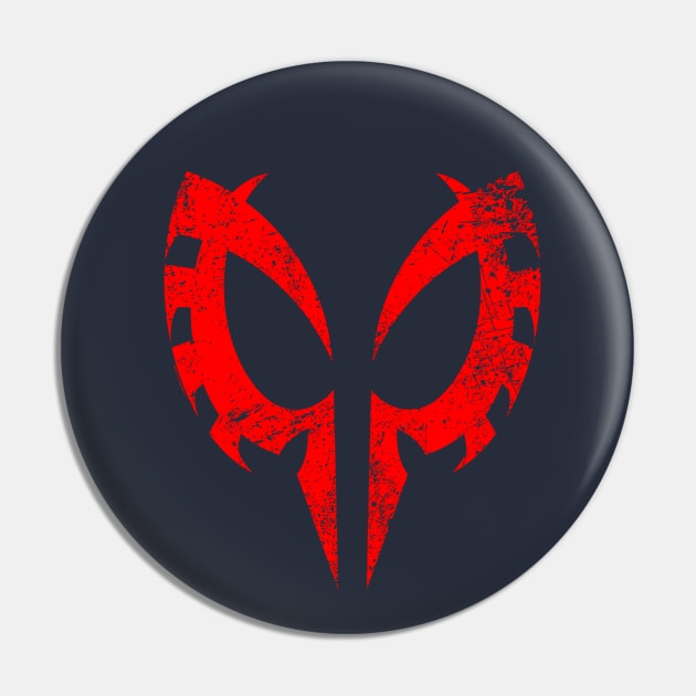 SPIDEY 2099 - Distressed Pin by ROBZILLA